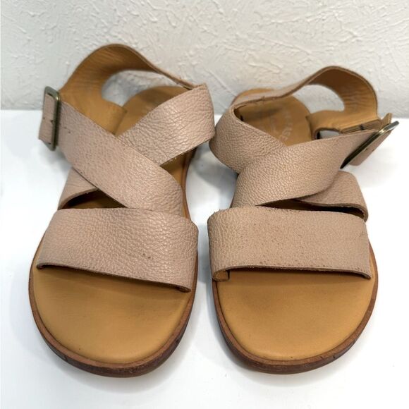 Kork-Ease Nara Leather Backstrap Sandals Size 9 GUC - Picture 2 of 4
